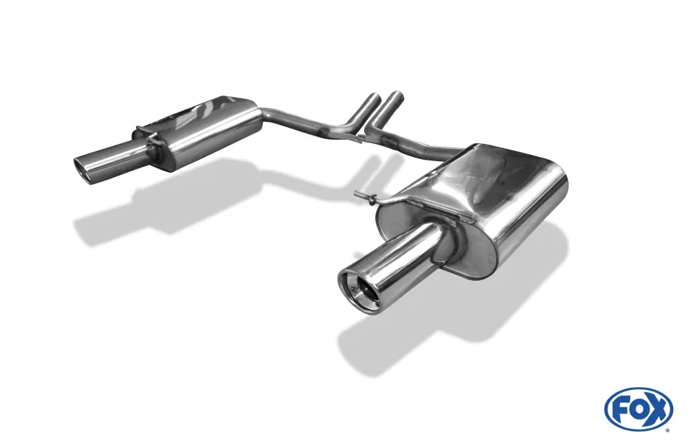 Audi A4 Typ B7 - Cabrio/ Limousine/ Avant  Endschalldämpfer rechts/links - 1x90 Typ 17 rechts/links