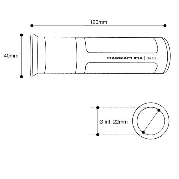 Barracuda B-LUX Griffe schwarz