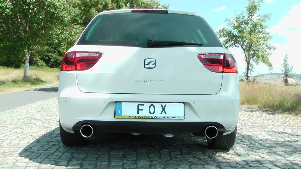 Seat Exeo 3R/ 3R ST - 2,0l TFSI  Endschalldämpfer rechts/links einflutig - 1x90 Typ 16 rechts/links
