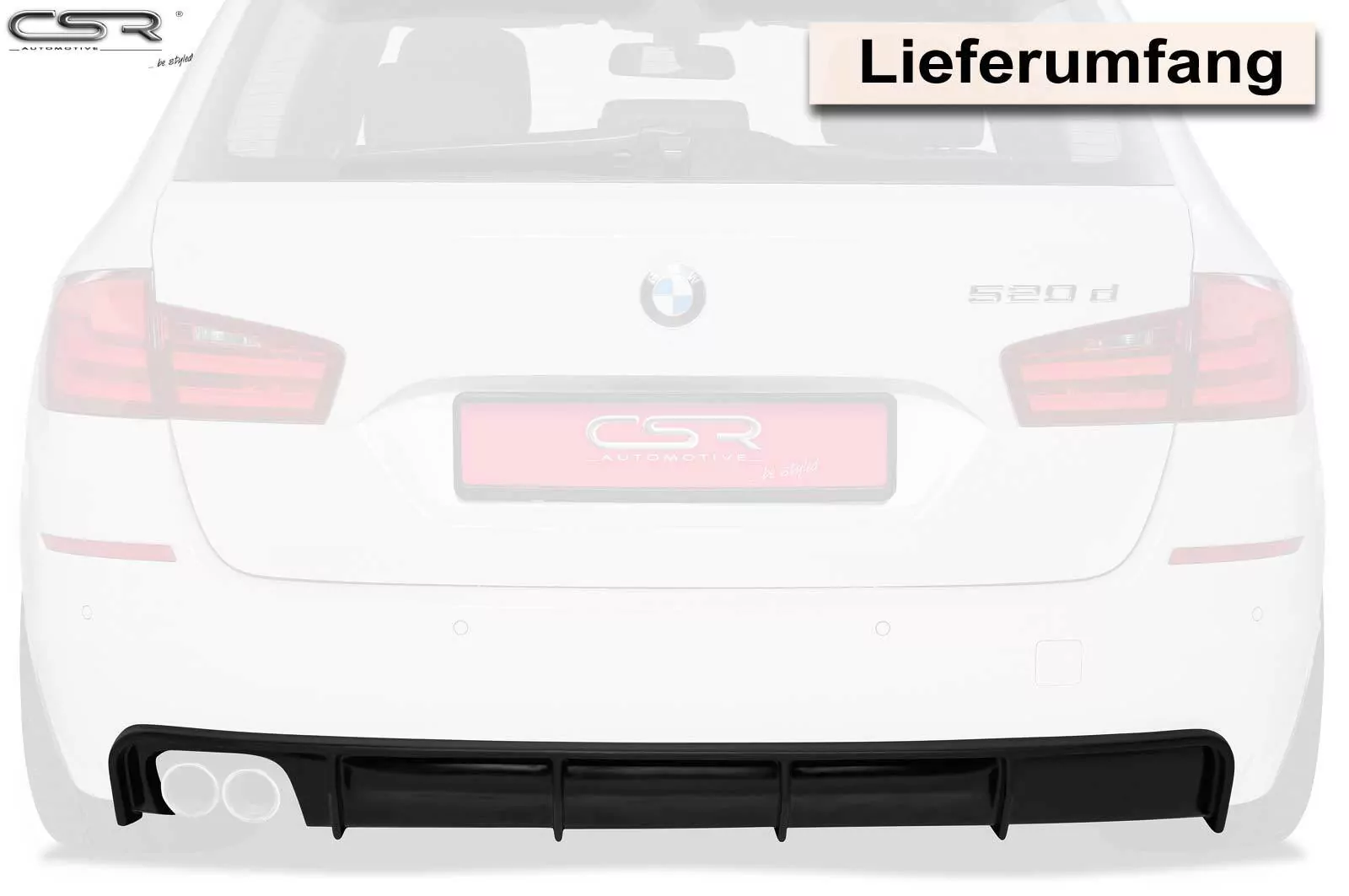 Heckansatz für BMW 5er F11 HA169