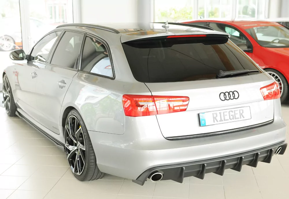 Rieger Heckeinsatz (für Fzg. mit AHK) für Audi A6 (4G/C7) Lim. 11.10-08.14 (bis Facelift)