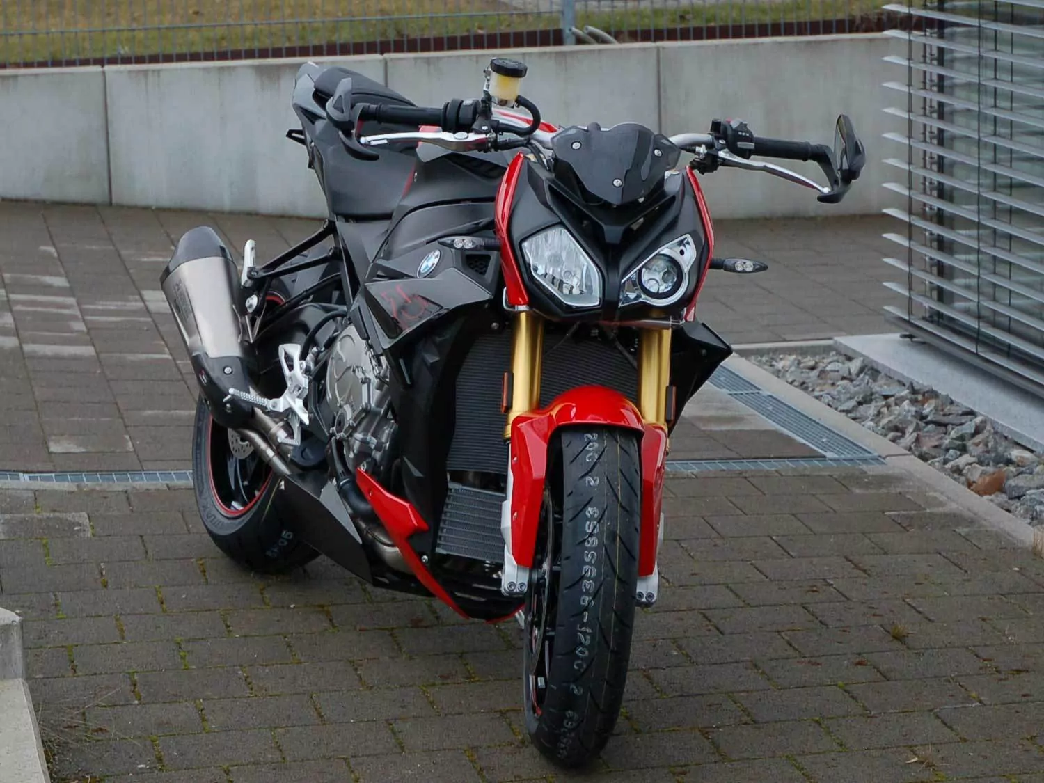 Auspuffabdeckung, Auspuffblende, Belly Pan für BMW S1000R (2017-2020)