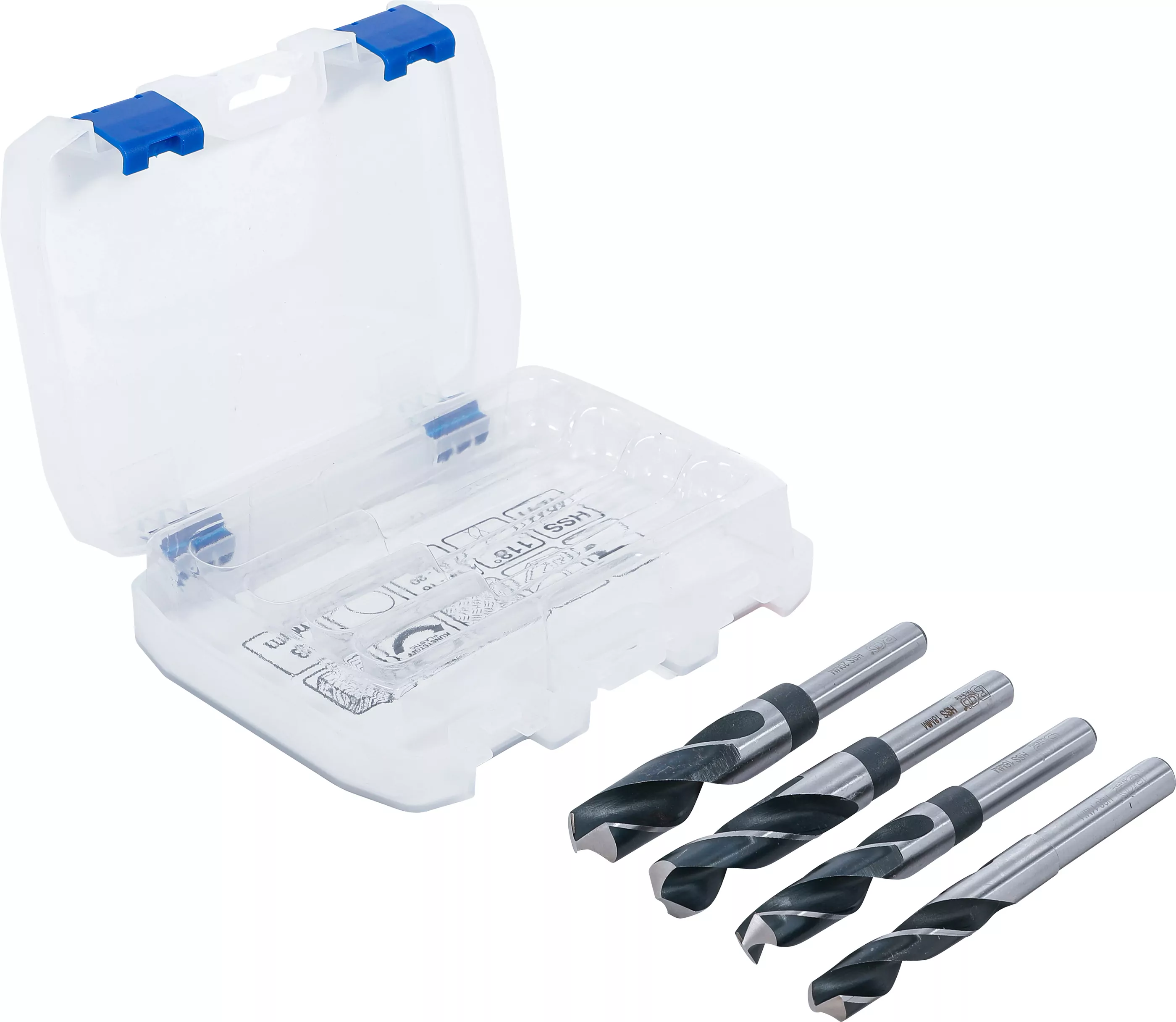 HSS-Bohrer-Satz | 14 - 16 - 18 - 20 mm | 4-tlg.