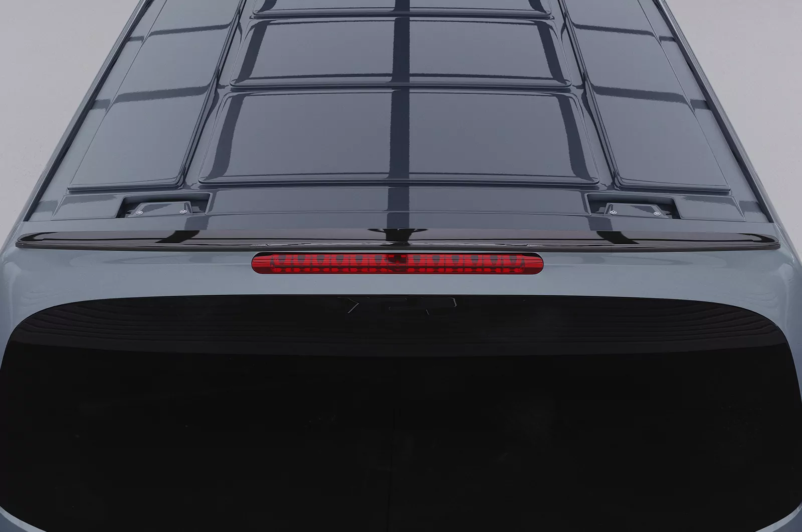 Heckflügel mit ABE für Mercedes Benz Vito 447 Tourer HF774 Strukturiert (schwarz matt)