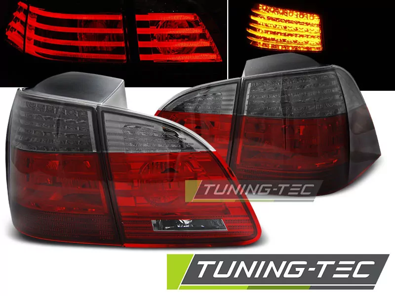 Led Tail Lights Red Smoke Fits Bmw E61 04-03.07 Touring