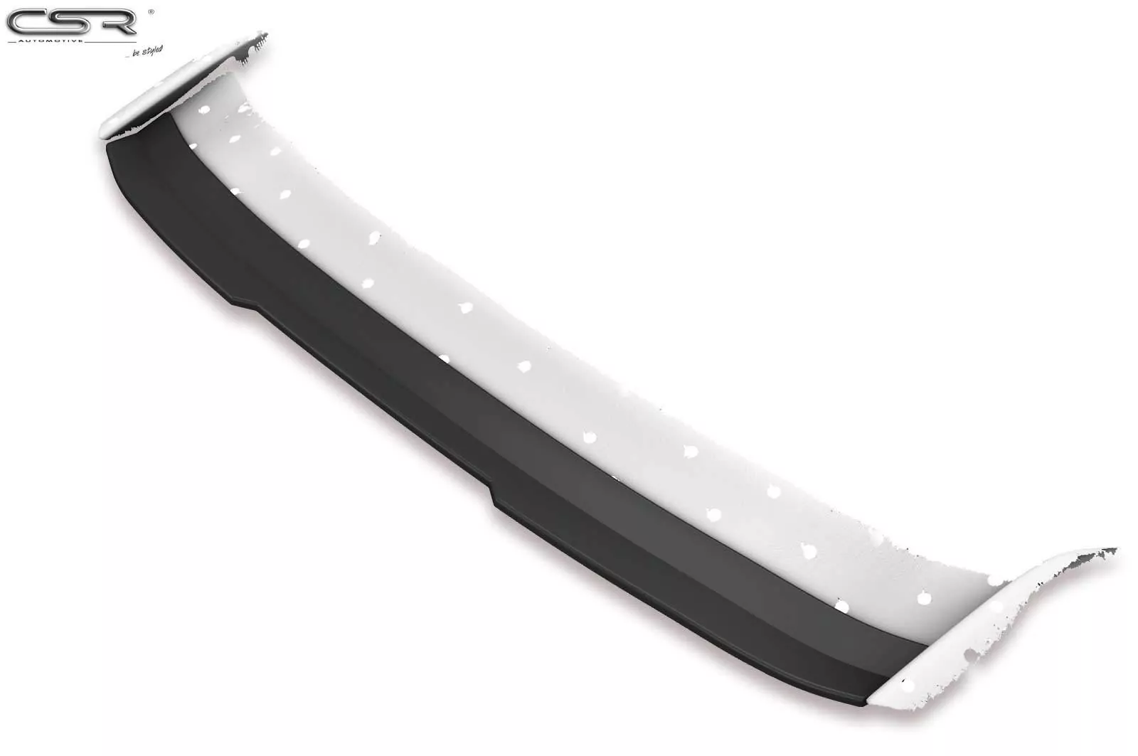 Heckflügel mit ABE für Honda Civic Type R FK8 Lackierfreundlich (schwarz matt)