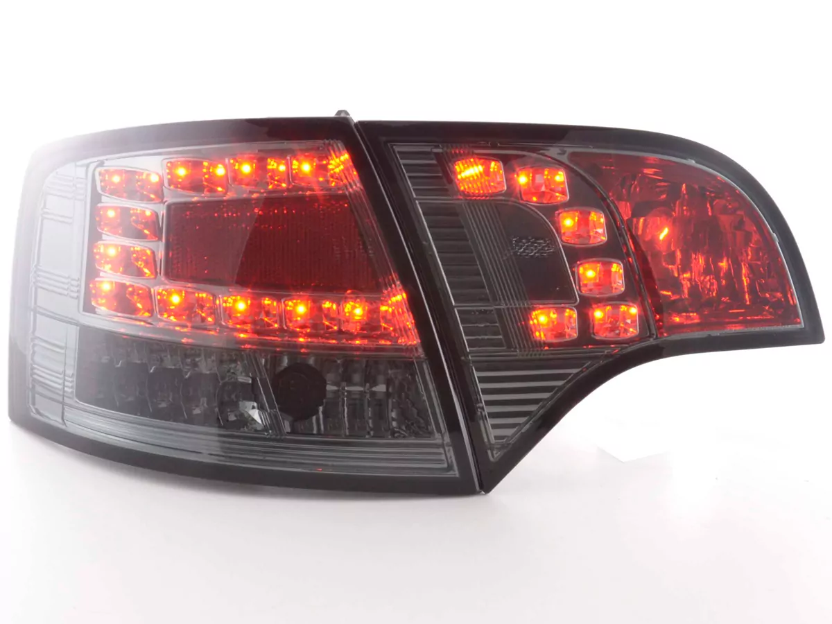 LED Rückleuchten Set Audi A4 Avant Typ 8E Bj. 04-08 schwarz
