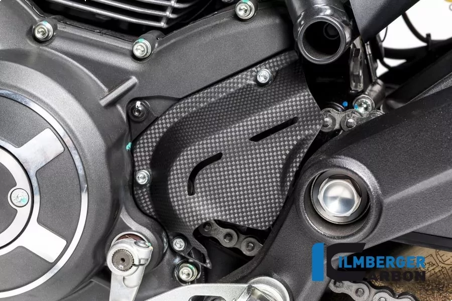 Ilmberger Carbon Ritzelabdeckung matt