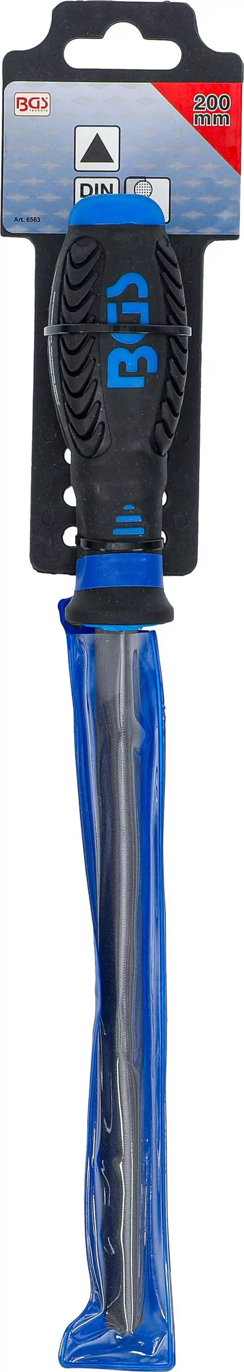 Werkstattfeile | dreikant | Hieb 2 | 200 mm