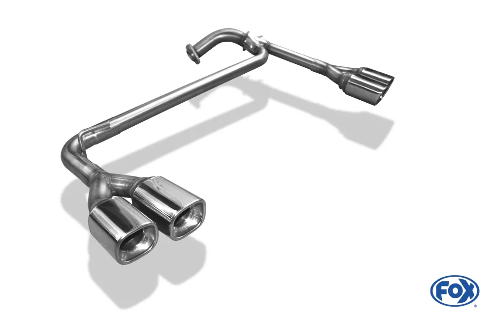 Hyundai Santa Fé 4x4 - DM  Endrohrsystem rechts/links - 2x88x79 Typ 71 rechts/links