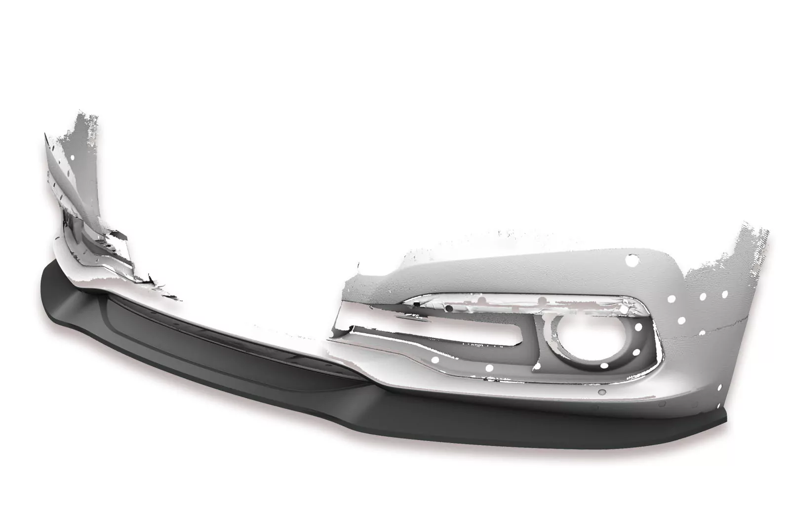 Cup-Spoilerlippe mit ABE für BMW 3er F30/F31 CSL366-M Carbon Look (matt)