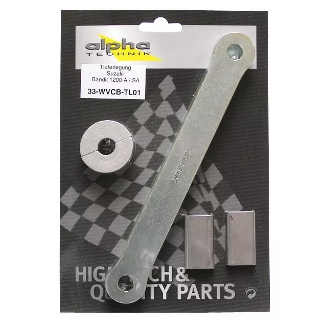 alpha Technik Tieferlegungssatz 37mm für Suzuki Bandit 1200A/SA Typ WVCB Modelljahr 2006-