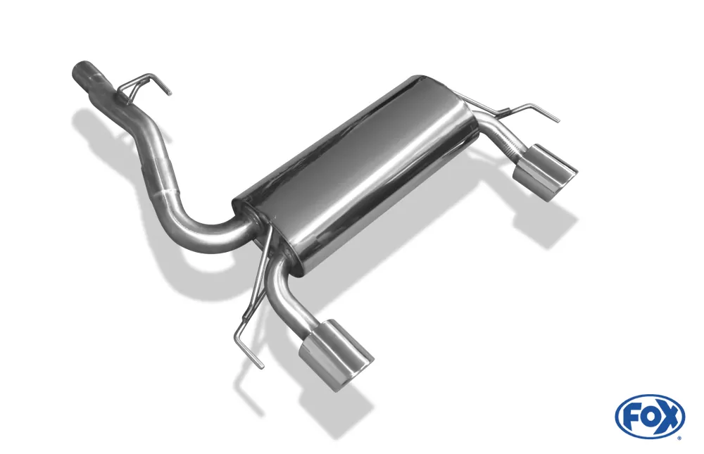 Opel Corsa D NRE  Endschalldämpfer quer Ausgang rechts/links - 1x100 Typ 16 rechts/links