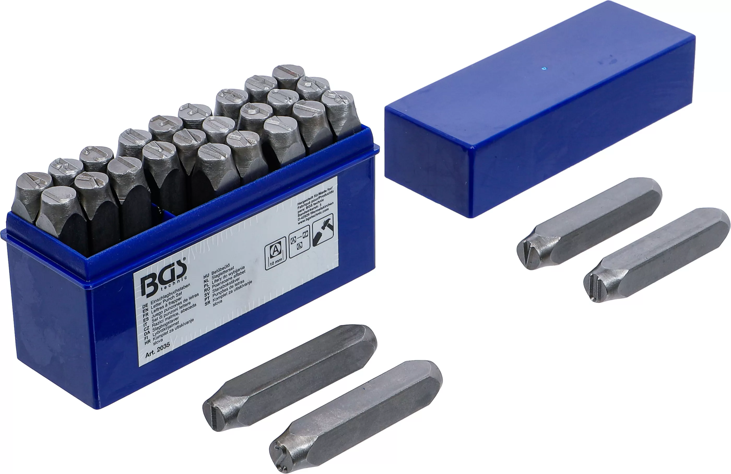 Einschlagbuchstaben | 10 mm