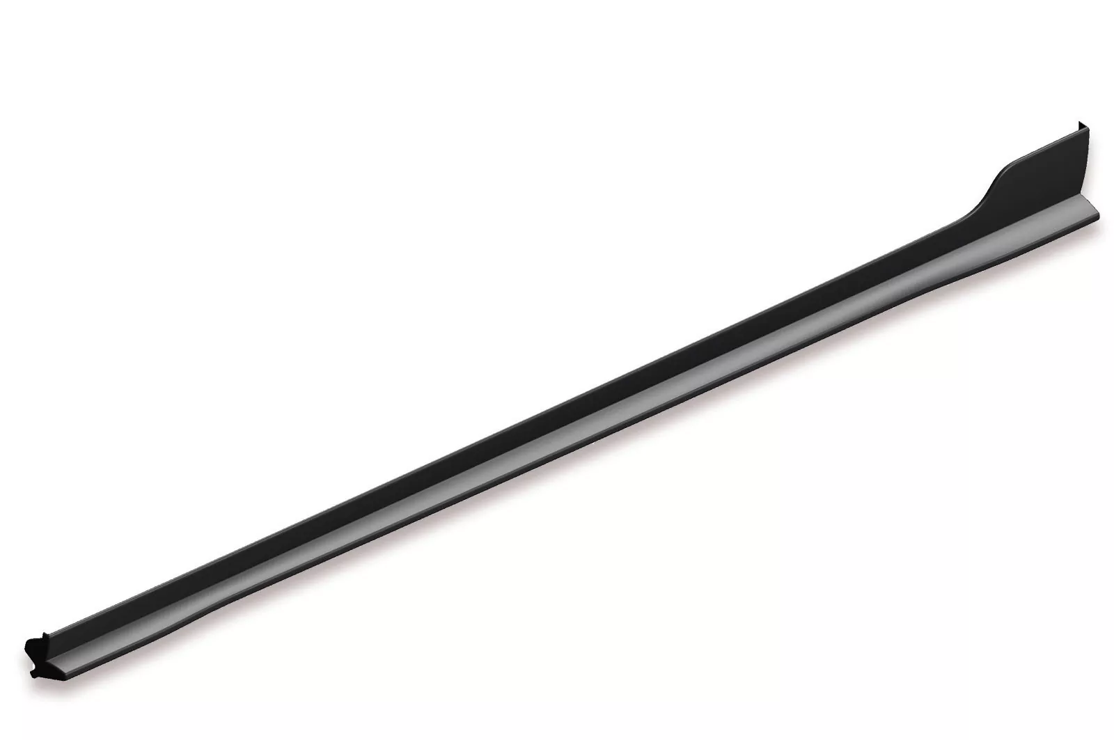 Seitenschweller für VW Golf 7 (Typ AU) Lackierfreundlich (schwarz matt)