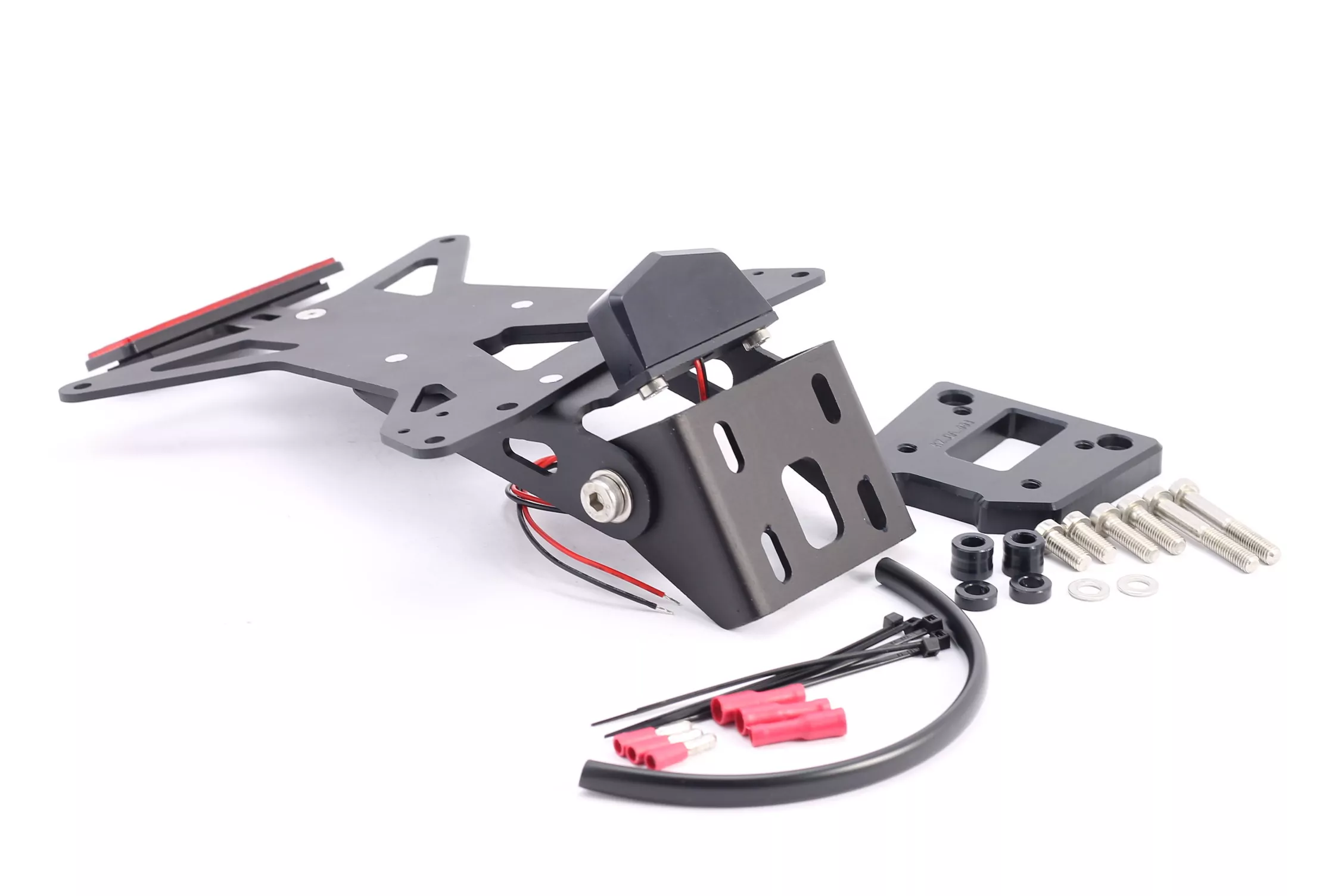 Kurzes Heck - Kennzeichenträger - Kennzeichenhalter für Kawasaki Z 800e ab 2013-2016