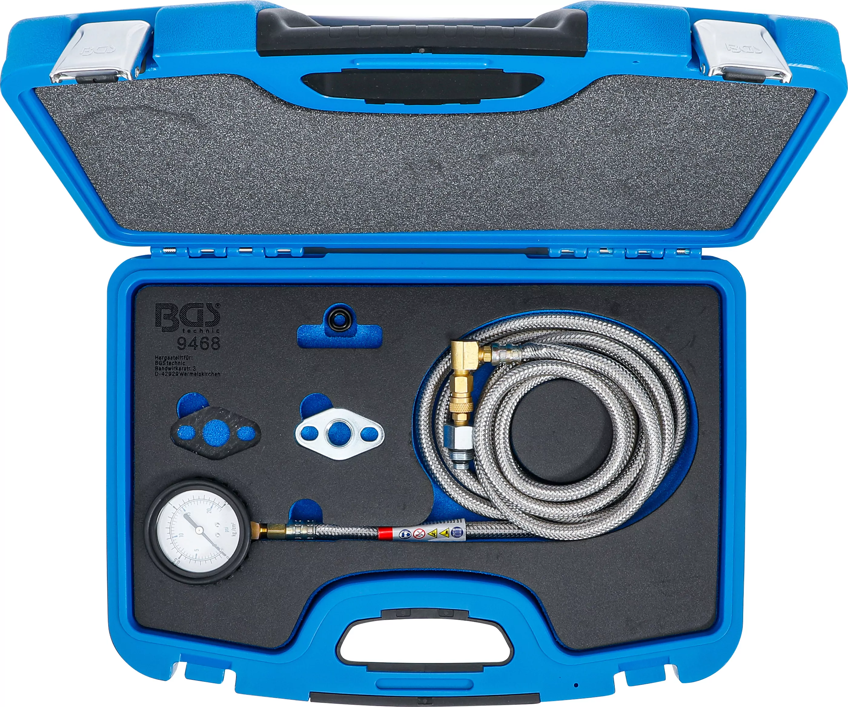 Abgas-Gegendruck-Prüfgerät