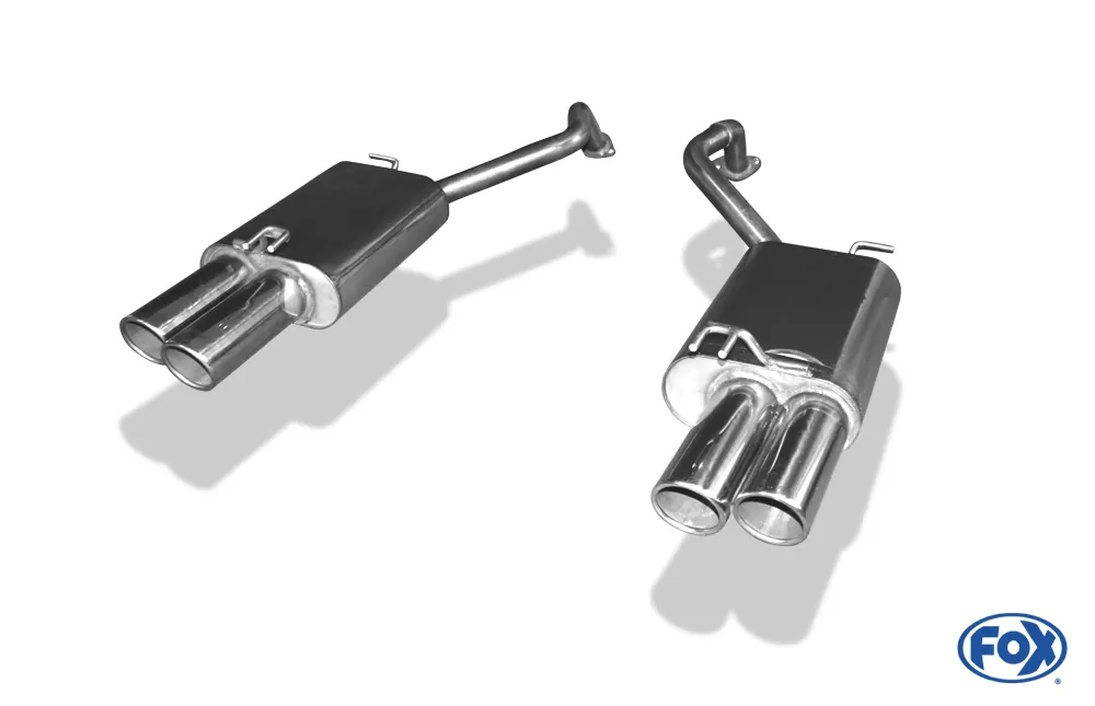 Hyundai Santa Fe 4x4 - CM  Endschalldämpfer rechts/links - 2x90 Typ 16 rechts/links