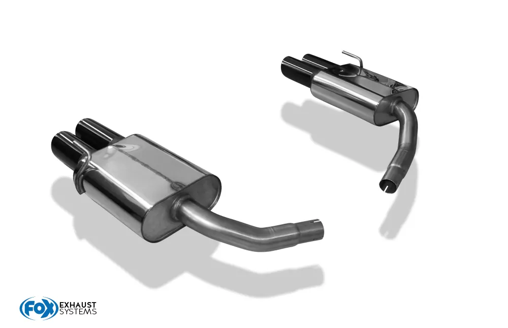 Ford Explorer Typ WUJ  Endschalldämpfer rechts/links - 2x90 Typ 25 rechts/links schwarz emalliert