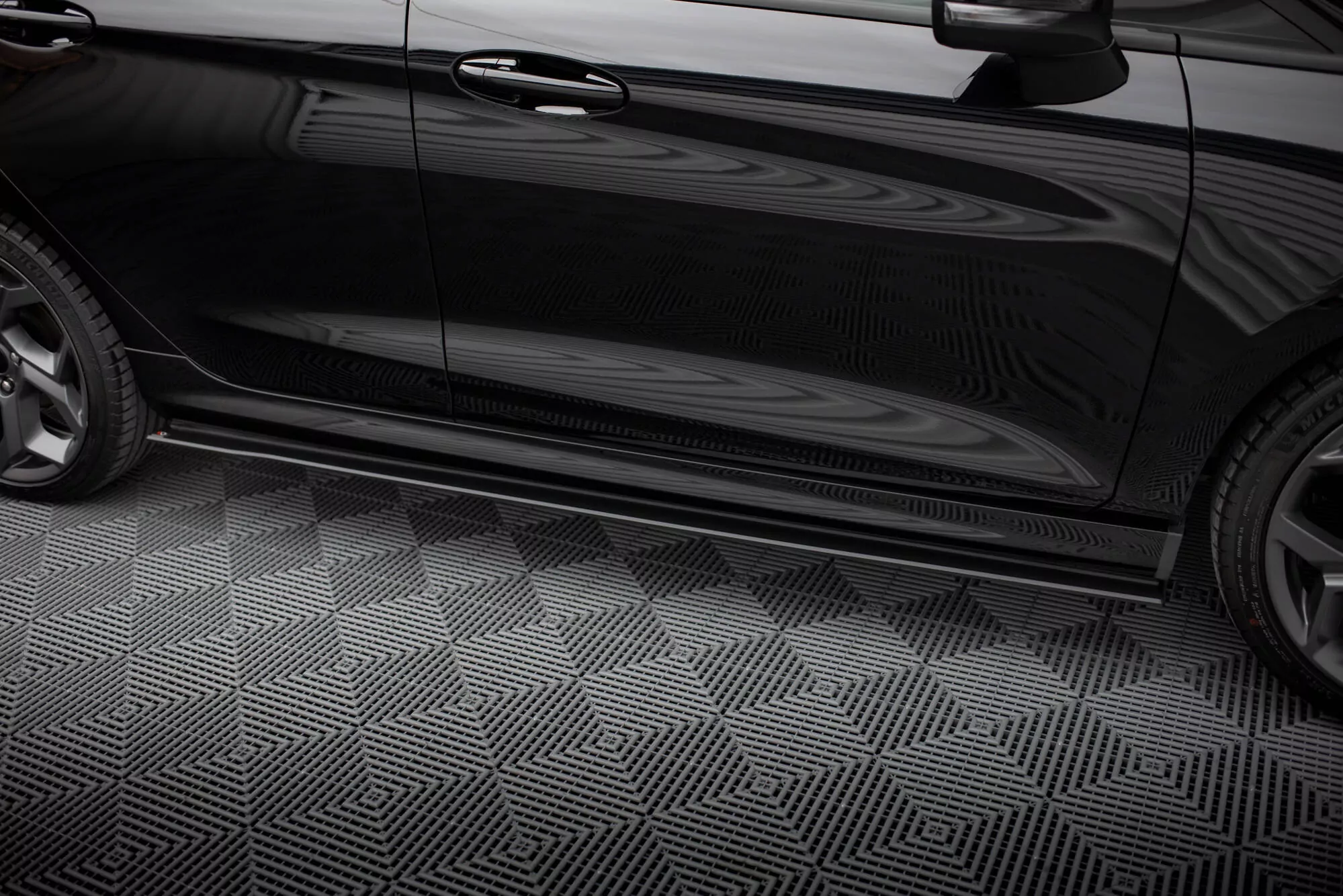 Robuste Racing Seitenschweller Ansatz Für Für Ford Fiesta Mk8 ST / ST-Line