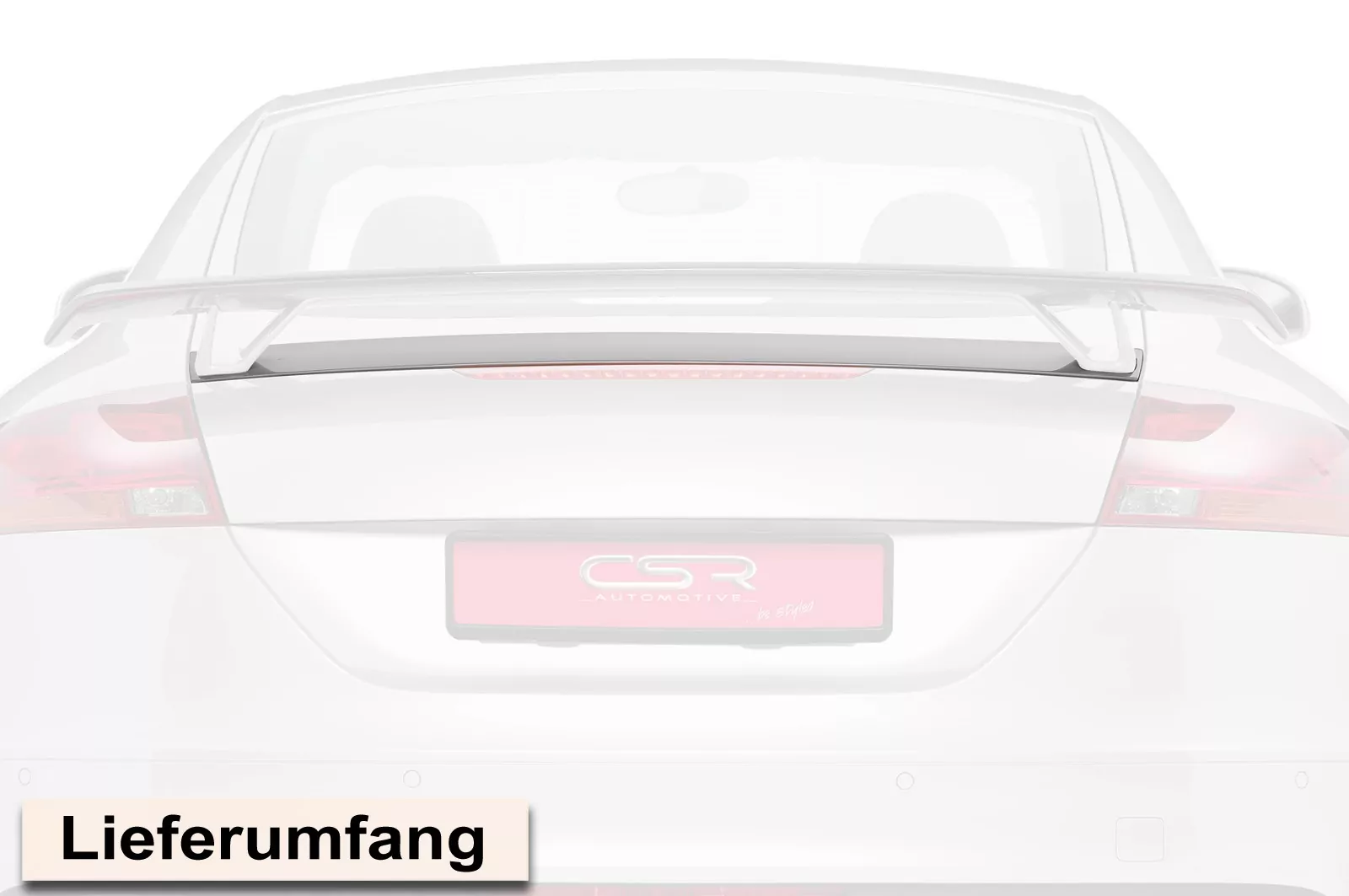 Heckflügel Halteplatte für Audi TT 8J ZB167