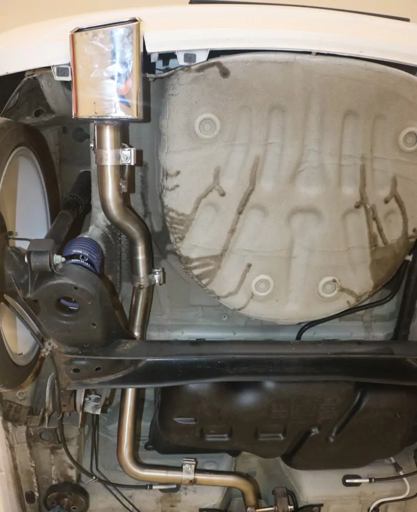 Seat Mii/ Skoda Citigo/ VW UP  Endrohrsystem links passend auf originalen oder FOX-Endschalldämpfer - 145x60 Typ 59 links