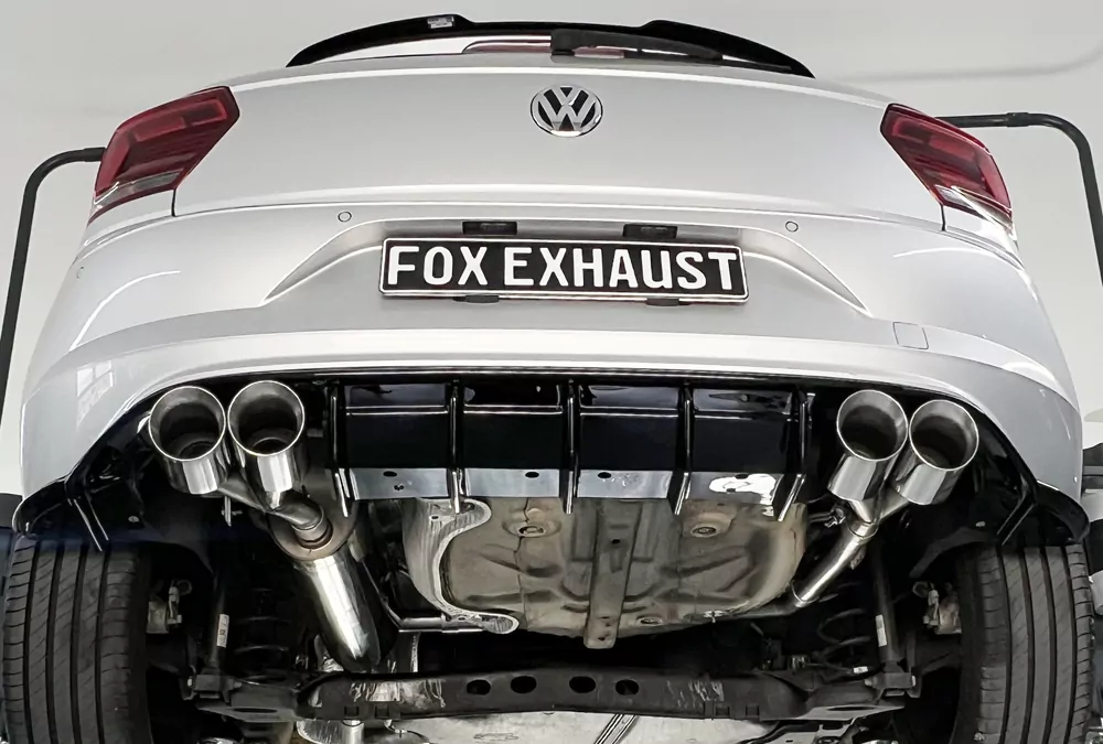 FOX Sport-ESD links/rechts, 4x 100mm ø (Typ 25) für VW Polo (AW) R-Line, 1.0l 70/85kW  ab BJ: 2017