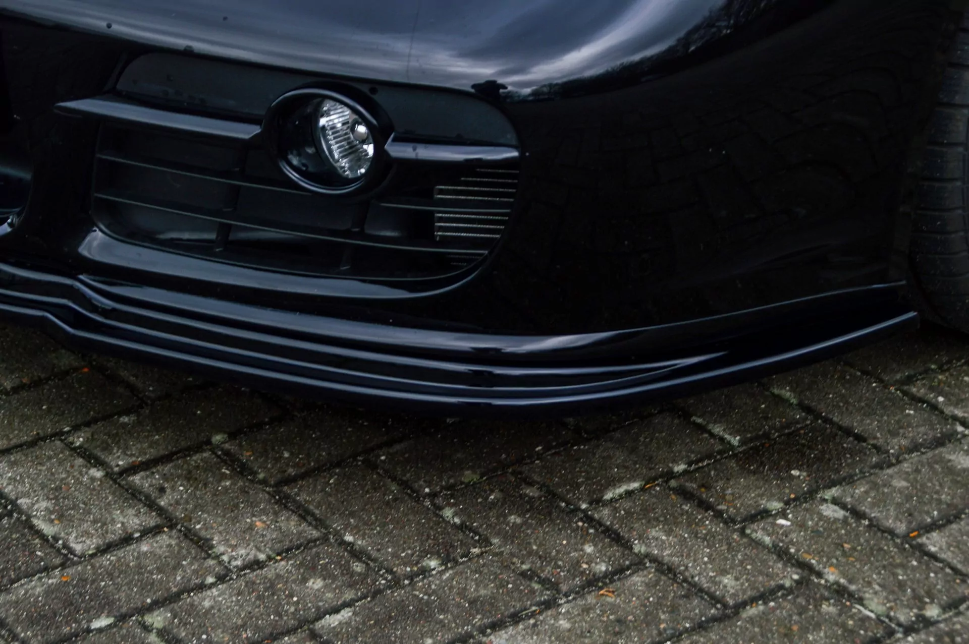 Frontspoilerlippe Cuplippe aus ABS  für Porsche Cayman 987