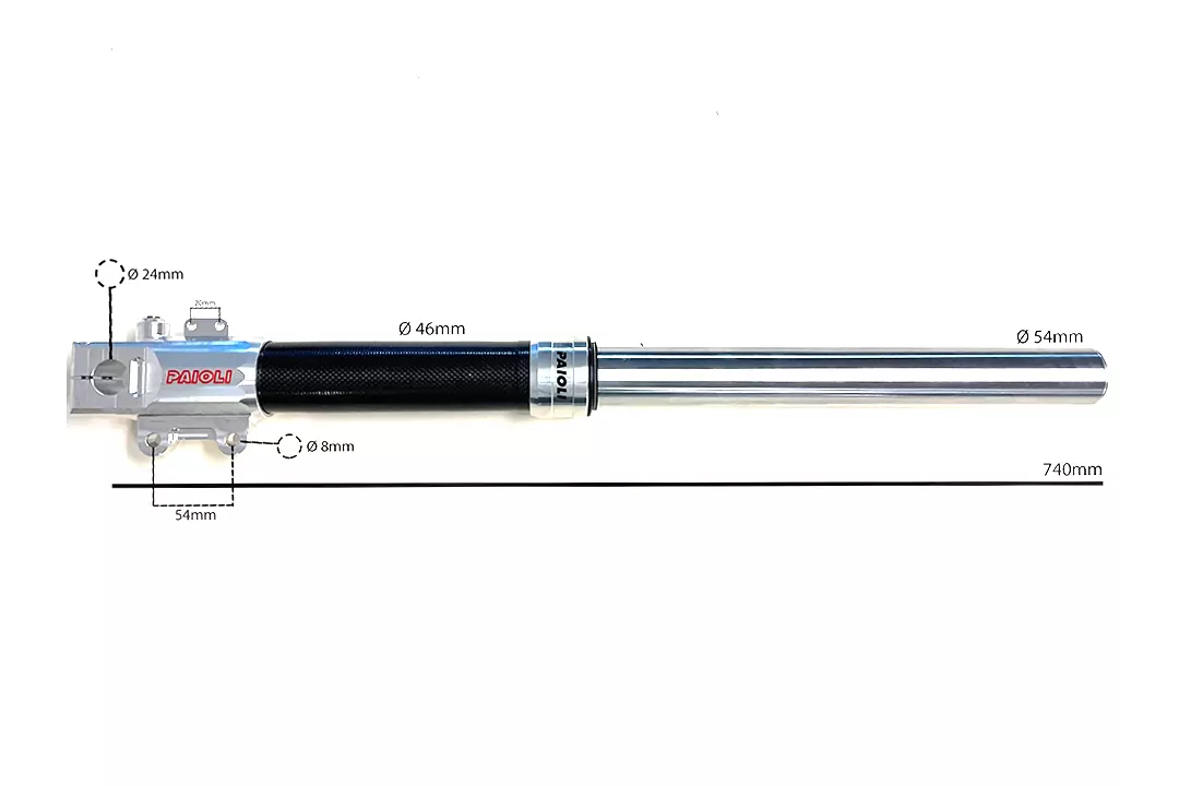 alpha Technik PAIOLI Motorradgabel RSU 46 Ducati Monster Gabel