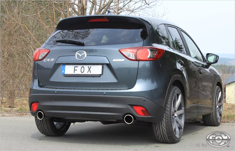 Mazda CX5 - KE/ GH  Endschalldämpfer quer rechts/links - 1x100 Typ 16 rechts/links