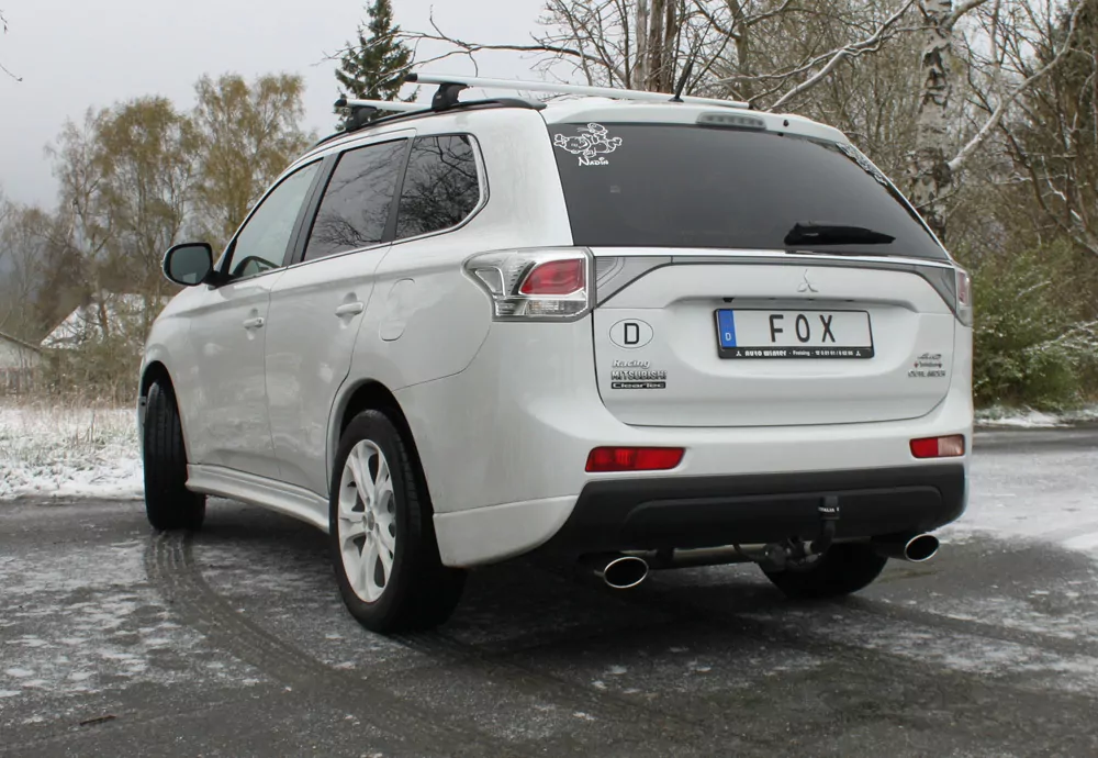 Mitsubishi Outlander III 4WD - GG/GF  Endschalldämpfer quer Ausgang rechts/links - 140x90 Typ 32 rechts/links
