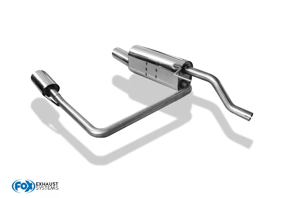 Opel Corsa E  Endschalldämpfer Ausgang rechts/links - 115x85 Typ 32 rechts/links