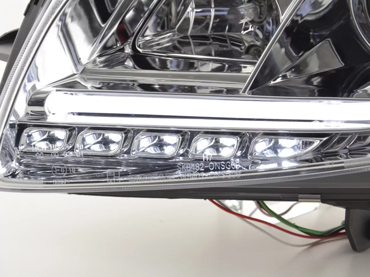 Scheinwerfer Set Daylight LED Tagfahrlicht Opel Insignia  ab 2008 chrom