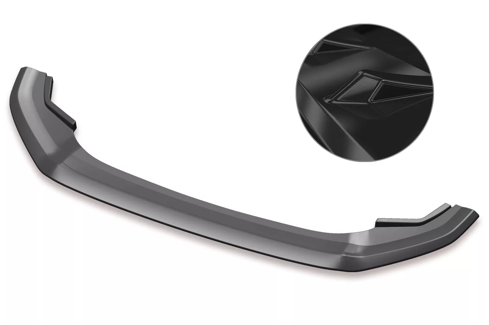Cup-Spoilerlippe mit ABE für VW Golf 7 GTI / GTD Glossy (schwarz hochglanz)