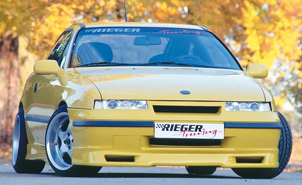 Rieger Spoilerlippe Breitbau I  GTB RT 01 für Opel Calibra (A) | 3-tür. 03.90- nicht für Last-Edition, oder Cliff!