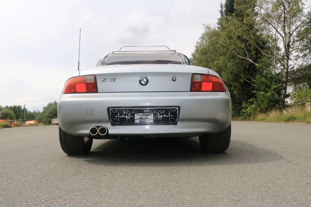 BMW Z3 Roadster & Coupe - E36  Endschalldämpfer - 2x70 Typ 13
