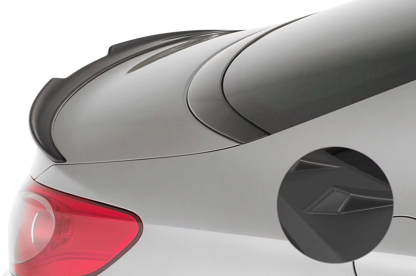 Heckflügel mit ABE für VW Passat CC Lackierfreundlich (schwarz matt)