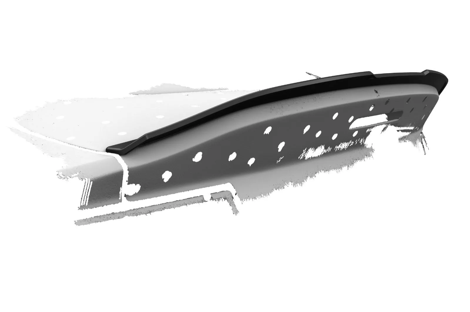 Heckflügel mit ABE für Aston Martin Vantage V8 / V12 HF764-M Carbon Look (matt)