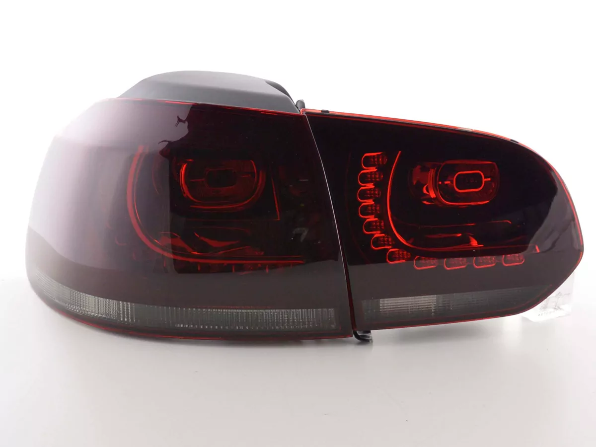 LED Rückleuchten Set VW Golf 6 Typ 1K Bj. 2008-2012 rot/schwarz GTI-Look