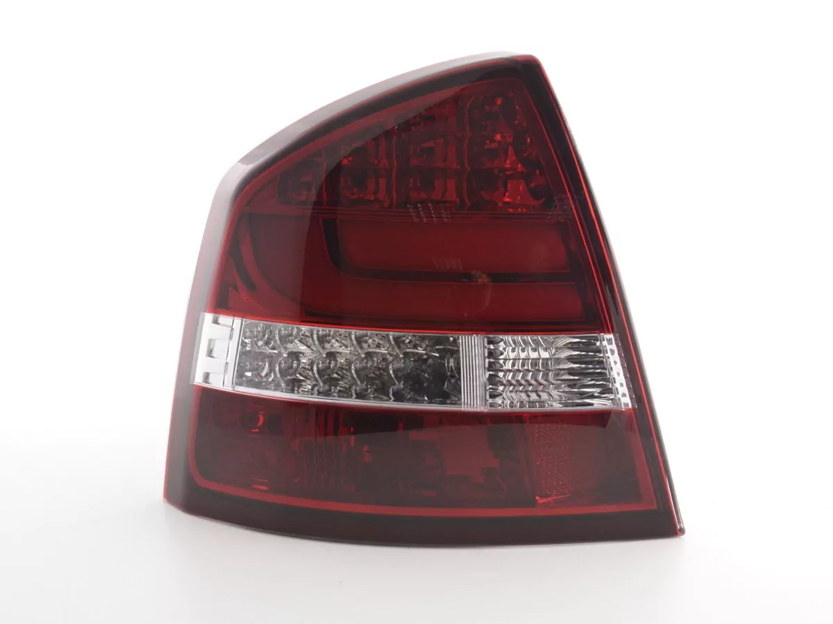 LED Rückleuchten Set Skoda Octavia 1Z Limo Bj. 05-12 rot/klar