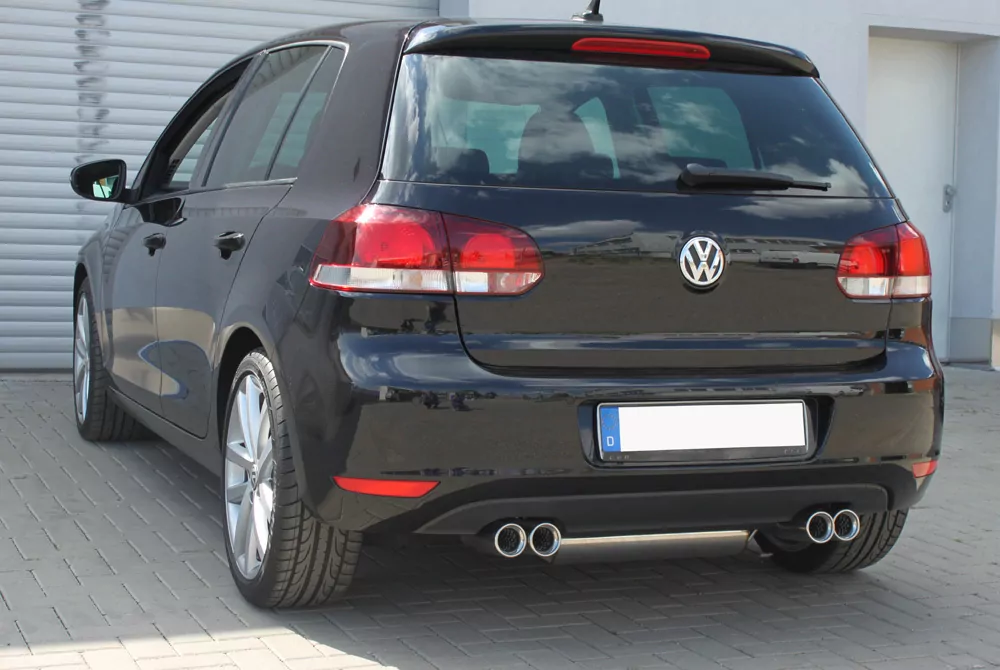 VW Golf VI  Endschalldämpfer rechts/links - 2x80 Typ 13 rechts/links