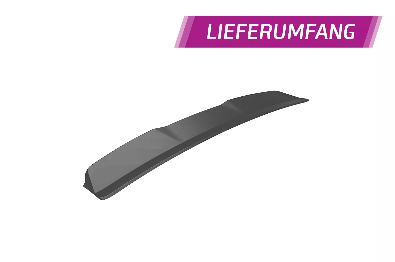 Heckflügel mit ABE für BMW X5 E70 HF037 Schwarz Strukturiert