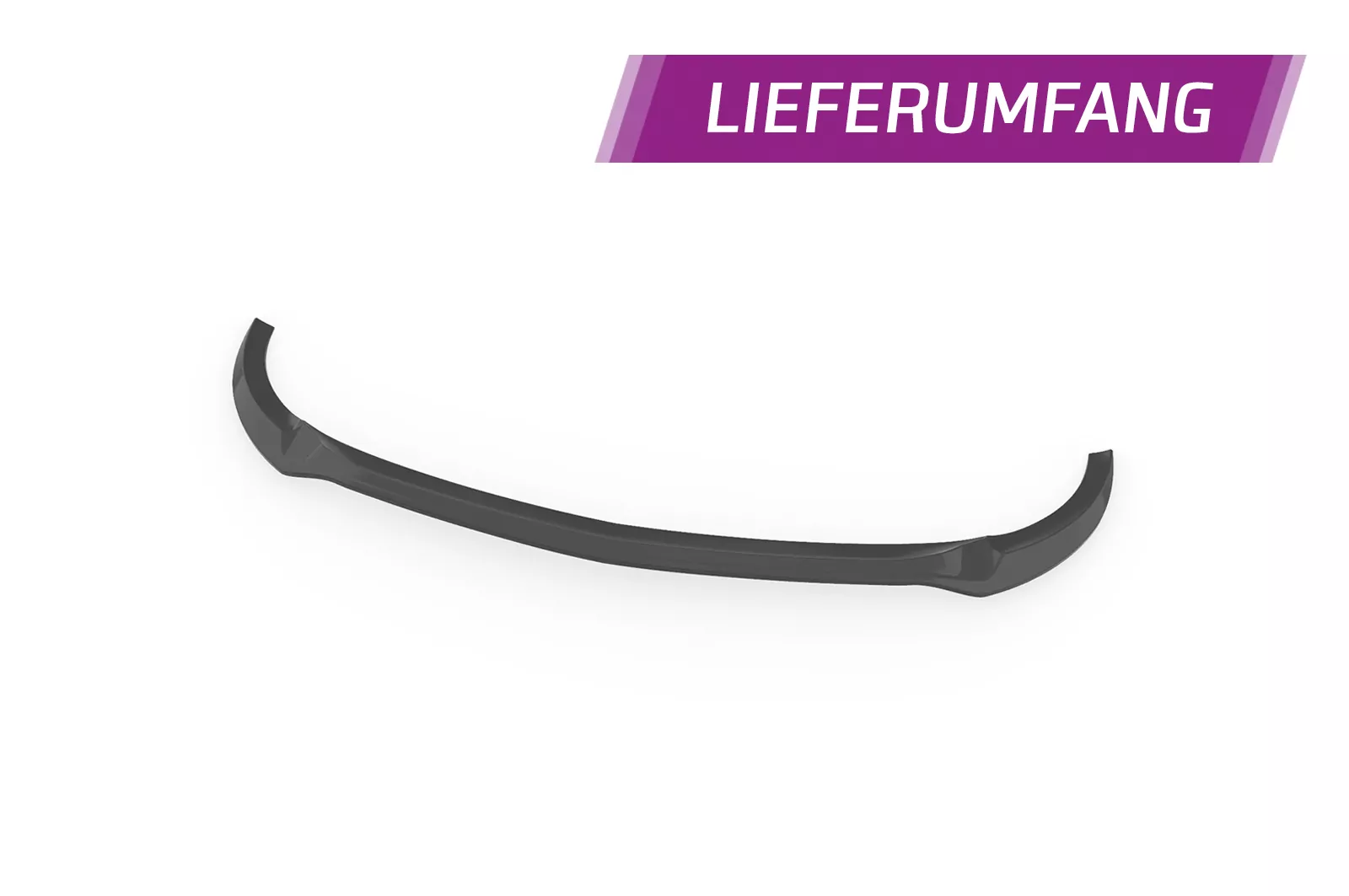 Cup-Spoilerlippe mit ABE für Mercedes Benz E-Klasse (A238/C238) AMG-Line CSL715 Schwarz Strukturiert