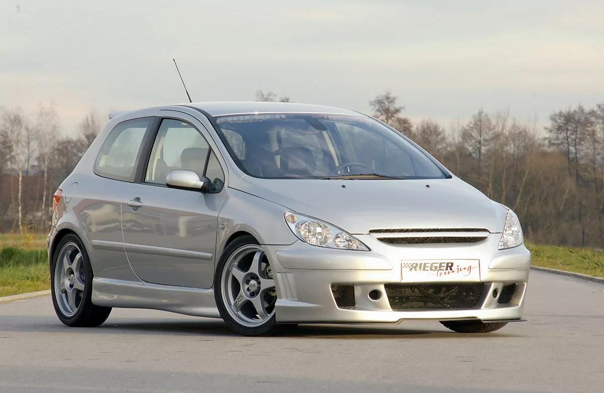 Rieger Seitenschweller für Peugeot 307 | Lim. 04.01-04.05 (bis Facelift) für 2- und 4-türer, nicht für SW