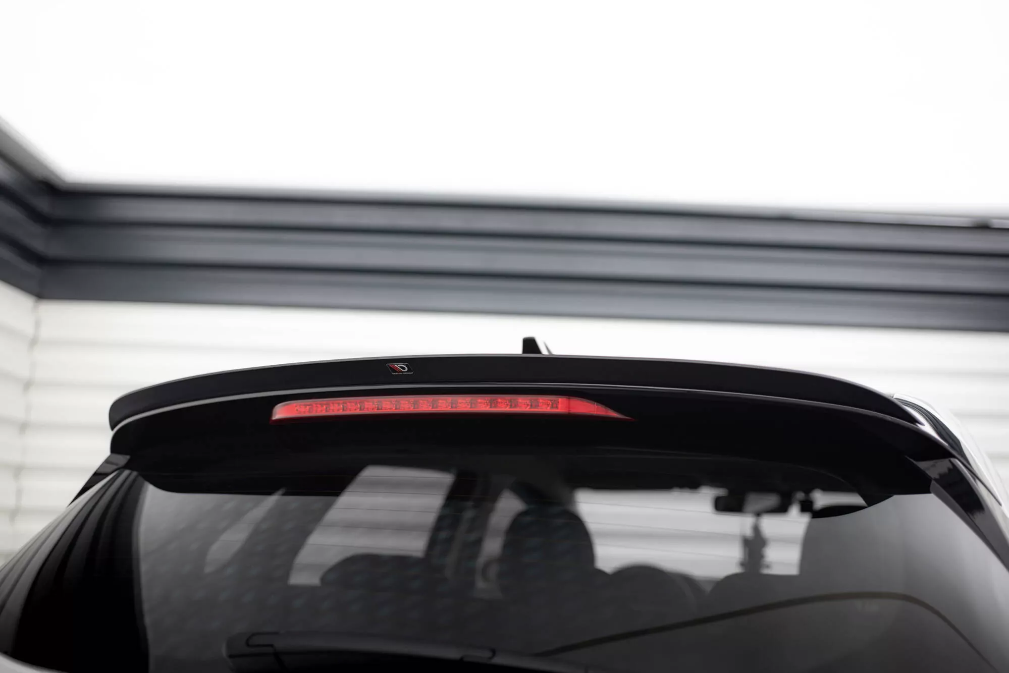 Spoiler CAP Passend Für Passend Für HYUNDAI I30 MK3 HATCHBACK Schwarz Hochglanz Schwarz Hochglanz