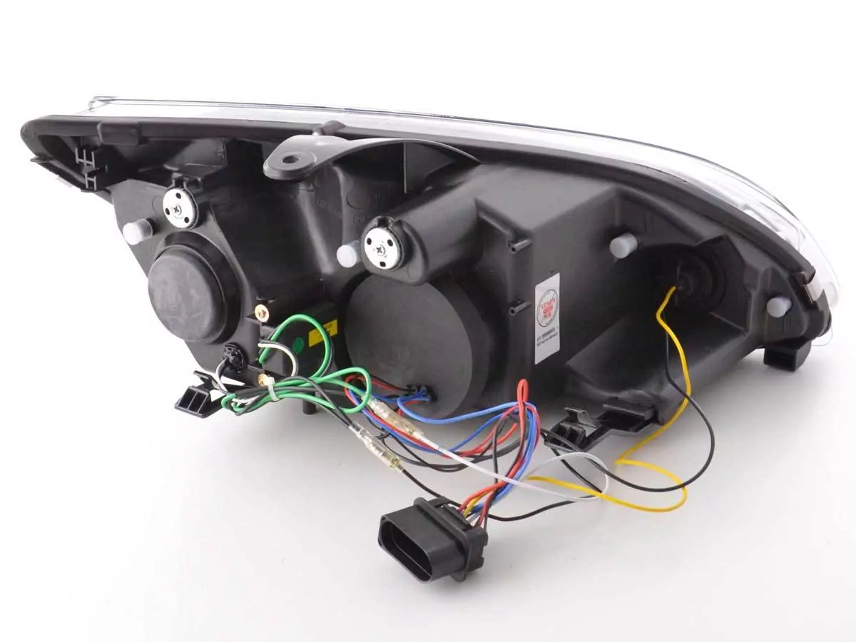 Scheinwerfer Set Daylight LED TFL-Optik Ford Focus 4/5-trg. Bj. 05-08 chrom