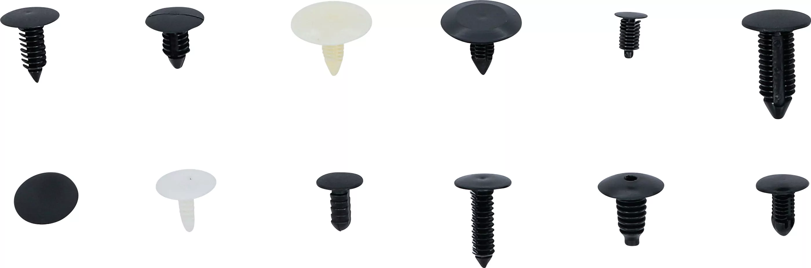 Tannenbaumclip-Sortiment für GM, VW, Chrysler, BMW, Nissan, Ford | 340-tlg.