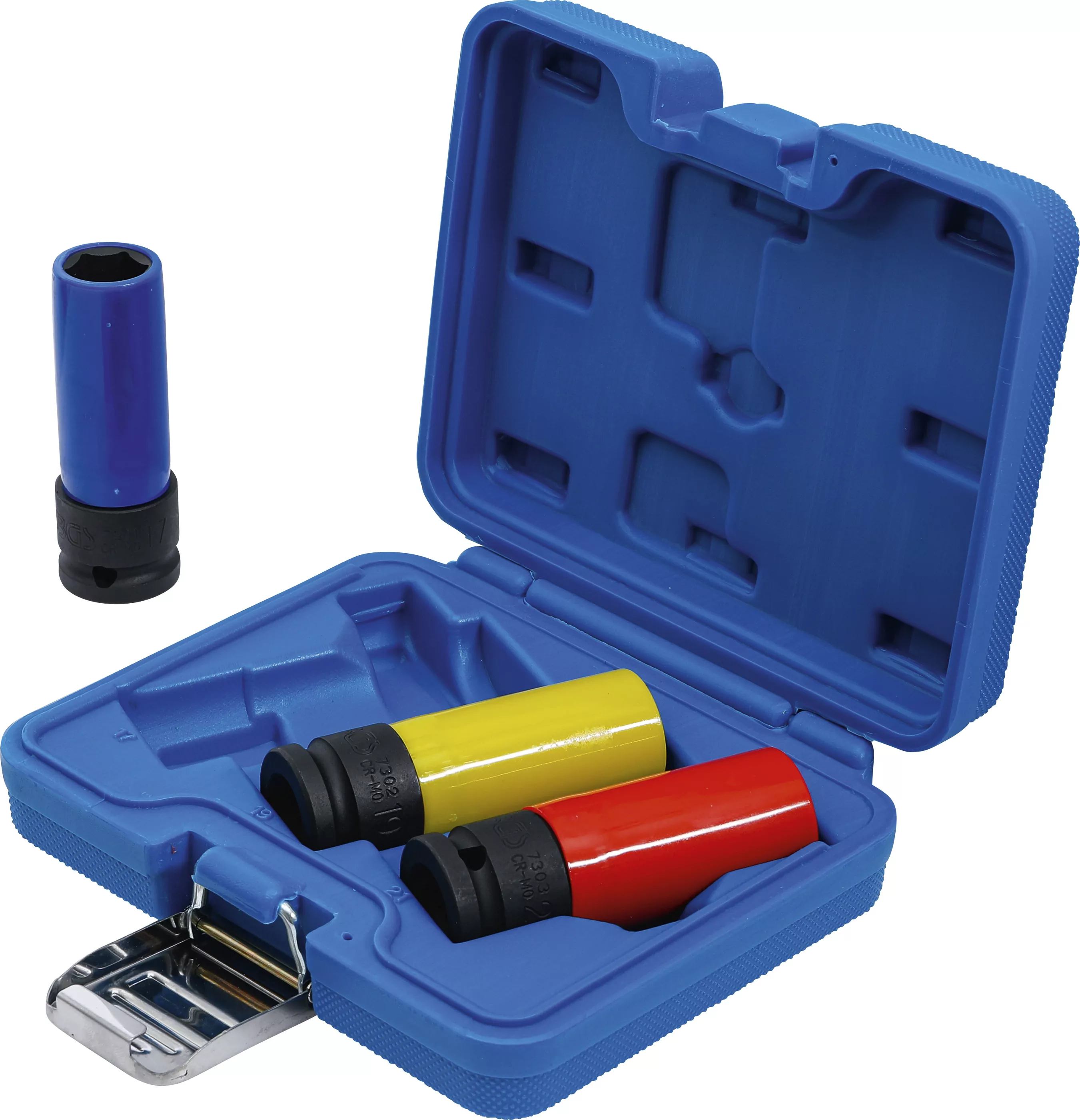 Kraft-Schoneinsatz-Satz | Antrieb innenvierkant 12,5 mm (1/2") | SW 17 / 19 / 21 mm | 3-tlg.