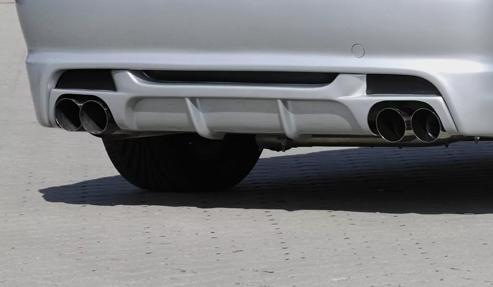 Rieger Heckeinsatz für BMW 3er E46 | Cabrio 02.98-12.01 (bis Facelift) für Heckschürze 50248/49/50/51