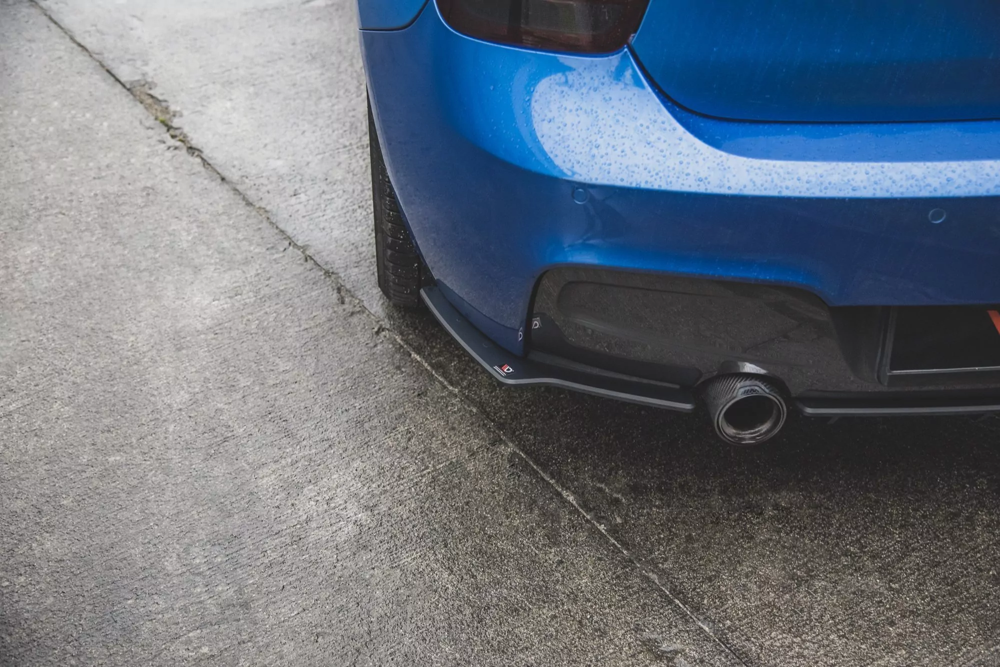 Robuste Racing Heck Ansatz Flaps Diffusor Für BMW M135i F20